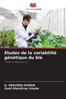 Études de la variabilité génétique du blé (French Edition) 620905563X Book Cover