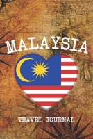 MALAYSIA: 6x9 Travel planner I Road trip planner I Dot grid journal I Travel notebook I Travel diary I Pocket journal I Gift for Backpacker 1674074670 Book Cover
