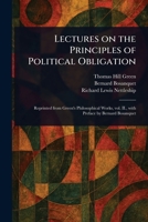Lectures on the Principles of Political Obligation 1023505118 Book Cover