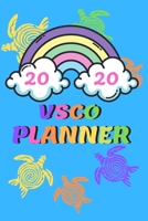 2020 Vsco Planner : VSCO Sksksk Organizer 2020 Journal Diary Notebook for College Girls, Saving Turtles, VSCO Girl Stuff Scrunchies (6x9, 150 Pages) 1671075269 Book Cover