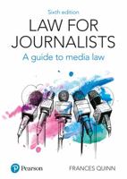 Law for Journalists 1292208597 Book Cover