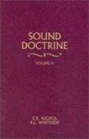 Sound Doctrine, Vol. IV 0892254831 Book Cover