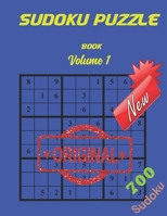 Sudoku Puzzle Book Volume 1: 716 Puzzles B08R4ZK36C Book Cover