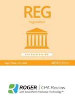 REG Regulation CPA EXAM REVIEW 2019 EDITION Paperback 1947298216 Book Cover