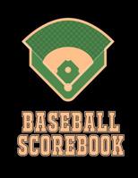 Baseball Scorebook: 100 Scoring Sheets For Baseball and Softball Games, Glover's Scorebooks, Large (8.5X 11) 1074025555 Book Cover