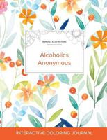 Adult Coloring Journal: Alcoholics Anonymous (Mandala Illustrations, Tribal) 1360892613 Book Cover