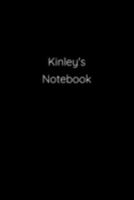 Kinley's Notebook: Notebook / Journal / Diary - 6 x 9 inches (15,24 x 22,86 cm), 150 pages. 1691155829 Book Cover