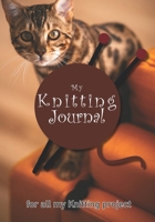 My knitting journal: Keep track of your knitting, knitting project planner for beginner or expert Up To 60 Knitting Projects 125 pages, 7x10 Paperback 1710172517 Book Cover