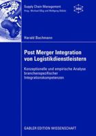 Post Merger Integration von Logistikdienstleistern 3834912662 Book Cover