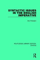 Syntactic Issues in the English Imperative 1138213845 Book Cover