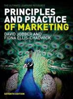 Principles and Practice of Marketing 0077094352 Book Cover