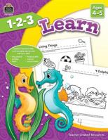 1-2-3 Learn Ages 4-5 142068003X Book Cover