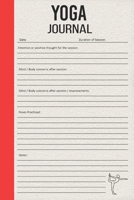 Yoga Journal: A Guided Logbook for Mindfulness, Flexibility, and Inner Peace B0DWDSJY9C Book Cover