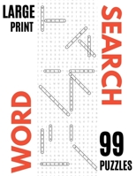 99 Word Search Puzzles: Large Print B08PLF22XR Book Cover