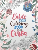 Bible Verse Coloring Book for Girls: Inspirational Quote Sayings and Bible Verse Religious Gift for Christian Girls and Women, Christian Coloring Book ... Inspirational Scripture for Teen and Adults B08HTF1MCS Book Cover