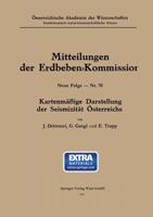 Kartenmaaige Darstellung Der Seismizitat A-Sterreichs 3211863931 Book Cover