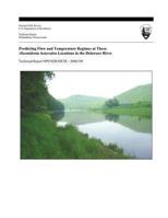 Predicting Flow and Temperature Regimes at Three Alasmidonta Heterodon Locations in the Delaware River 1494237768 Book Cover