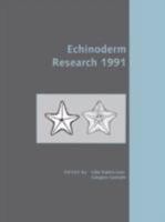Echinoderm Research 1991 9054100494 Book Cover