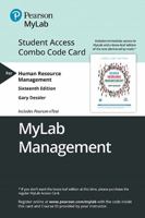 Mylab for Human Resource Management -- Combo Access Card 0135637309 Book Cover