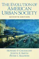 The Evolution of American Urban Society 0131898248 Book Cover