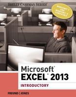 Microsoft Excel 2013: Introductory (Shelly Cashman Series) 1285168569 Book Cover
