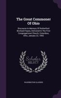 The great commoner of Ohio 1346908087 Book Cover