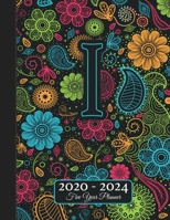 Five Year Planner: Monogram I Voodoo Style Binding I Your Initials Motivational Bullet Planner I 5 Years Appointments, Family Events, Log Book Business I Agenda & Schedule Journal I Christmas Gift 1673967442 Book Cover