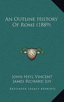 An Outline History Of Rome 1166461238 Book Cover