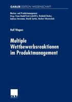 Multiple Wettbewerbsreaktionen Im Produktmanagement 3824473313 Book Cover