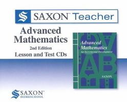 Saxon Advanced Mathematics: Lessons and Tests 1602773661 Book Cover