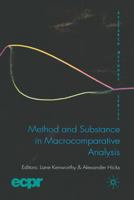 Method and Substance in Macrocomparative Analysis 1349300632 Book Cover