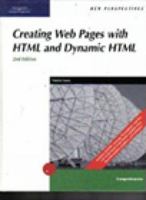New Perspectives on Creating Web Pages with HTML and Dynamic HTML 0619019697 Book Cover