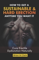 HOW TO GET A SUSTAINABLE HARD ERECTION ANYTIME YOU WANT IT: Cure Erectile Dysfunction Naturally B088LFRXRP Book Cover