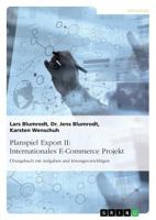 Planspiel Export II: Internationales E-Commerce Projekt 3668170290 Book Cover
