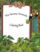 Animals of Africa: Coloring Book B09918LRXC Book Cover