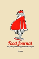 Food Journal: Get back on track after all the festivities 1674079389 Book Cover