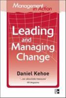 Leading and Managing Change (Management in Action) 0070137889 Book Cover