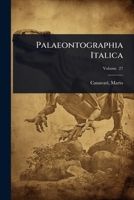 Palaeontographia Italica (Italian Edition) 1024501779 Book Cover