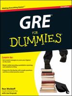 GRE for Dummies, Premier 7th Edition 0470889268 Book Cover