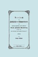 Versuch einer Geschichte des Clavierbaues. (Faksimile 1853). 1906857962 Book Cover