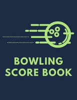 Bowling Score Book: Keep Track of Scores, Winner, Lane, Conditions, Ball, Shoes, Brace/Glove and Other Bowling Information - 240 Score Sheets (2 Sheets per Page and 6 Players per Sheet) 1698965885 Book Cover