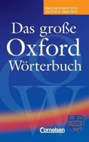 Das Grose Oxford Worterbuch (English and German Edition) 0194314952 Book Cover