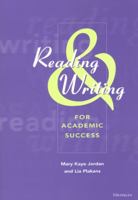 Reading and Writing for Academic Success 0472088963 Book Cover