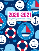 2020-2021 Daily Weekly and Monthly Planner: Pretty Two Year Jan 1, 2020 - Dec 31, 2021 Calendar Organizer and Appointment Schedule Agenda Journal for ... - 24 Months Planner - Creative AG 0025 B083XX4XBK Book Cover