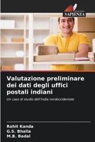 Valutazione preliminare dei dati degli uffici postali indiani 6207346661 Book Cover