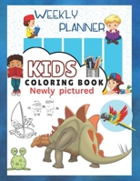 Kids Coloring Book: Newly Pictured B0CM9SQPQ8 Book Cover