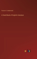 A Hand-Book of English Literature 3368505610 Book Cover