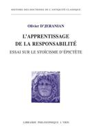 L'Apprentissage de la Responsabilite Essai Sur Le Stoicisme d'Epictete (French Edition) 2711631184 Book Cover