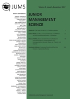 Junior Management Science, Volume 2, Issue 3, December 2017 (German Edition) 3346081656 Book Cover