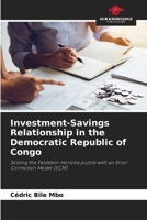 Investment-Savings Relationship in the Democratic Republic of Congo 6205851229 Book Cover
